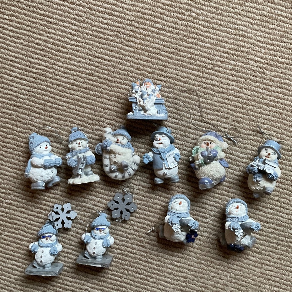 Snow Buddies Christmas Ornaments